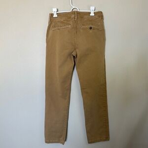 American Eagle Mens Extreme Flex Chino Pants Khaki Tan 28x30 (28x27.5")